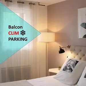 Studio Climatisé Le Marilyn - Dormiratoulouse Appartement Blagnac